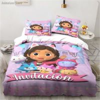 ♤☬◄ Gabbys Dollhouse Bedding Sets Twin Full Queen King Bed Linen Bedspread With Pillowcase For Girls Kids 135x200 Duvet Cover Sets