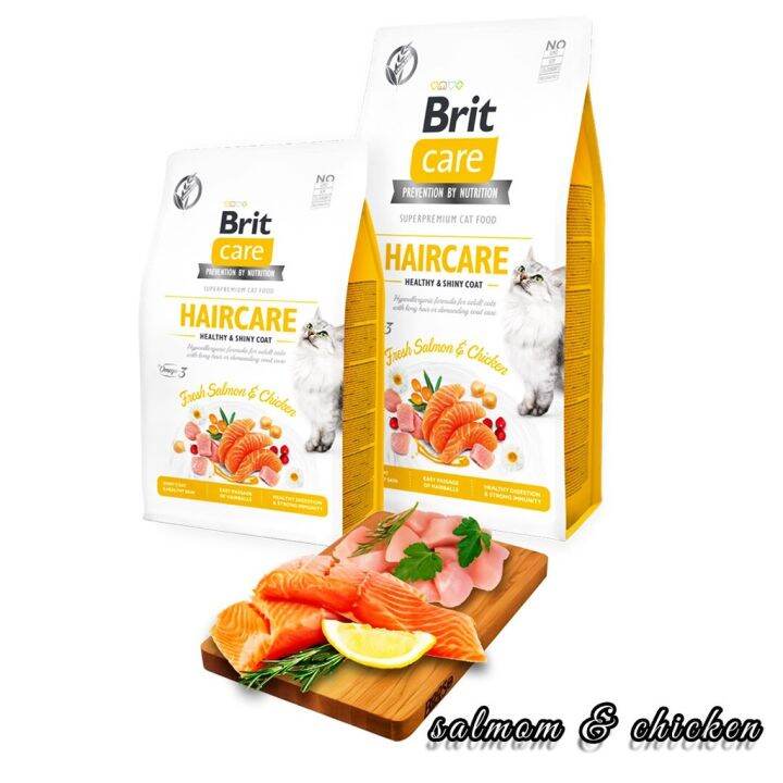 Brit Care Cat GrainFree Haircare Healthy Shiny Coat 7kg Lazada