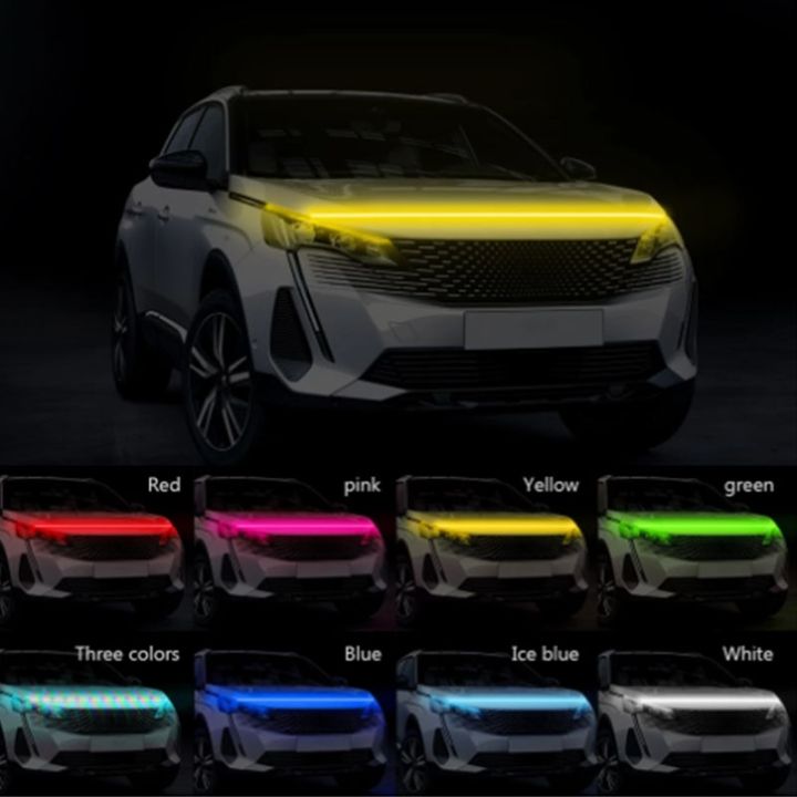 led-car-hood-light-strip-through-type-auto-modified-front-headlight-upgrade-cuttable-decorative-light-car-daytime-running-lights-bulbs-leds-hids