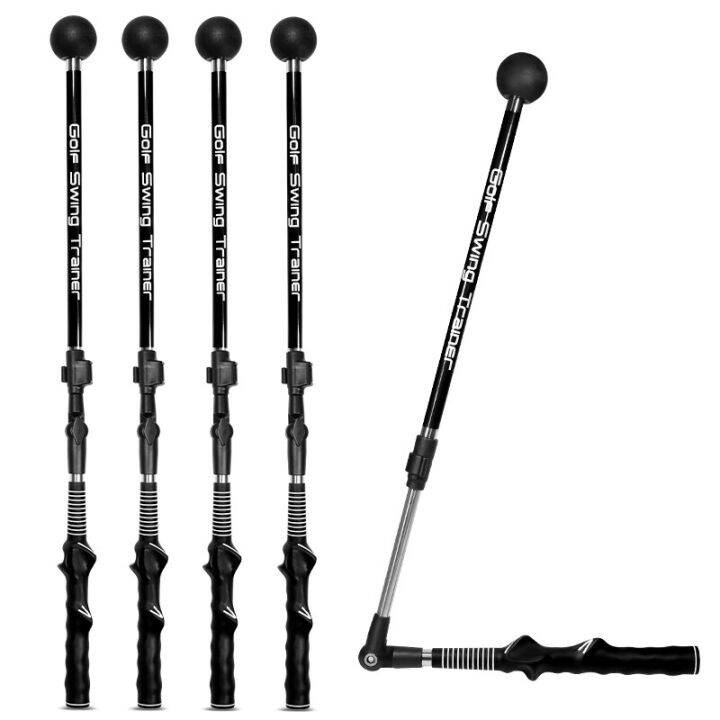 Golf Swing Trainer Exerciser Aid Adjustable, Portable Golf Training Aid