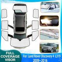 ม่านบังแดดแบบเต็มรูปแบบสำหรับ L Rover Discovery 4อุปกรณ์เสริม L319 LR4 2009 ~ 2016ที่คลุมกันแดดหน้าต่างที่บังแดดสำหรับรถยนต์