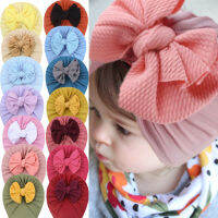 Colorful Cute Bubbles for Kids Twill Bow Hat Headband Newborn Soft Comfortable Brimless Knotted Headwrap Baby Dreadlocks Hat