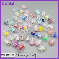 Banbi แคปซูลตุ๊กตาสัตว์บิดของขวัญวันเกิด10ชิ้น,ของเล่นประกอบฉากแสดงบุคลิกภาพ