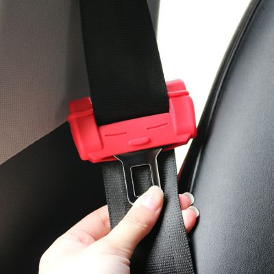 New Universal Car Seat Belt Buckle Clip Protector Silicone Interior Button Case Anti-Scratch Cover Safety Accessories Car Decor
