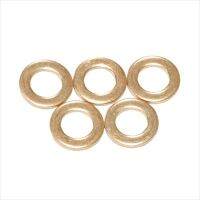 แหวนทองแดง 5 ชิ้น  Copper Washer 8mm 5pcs