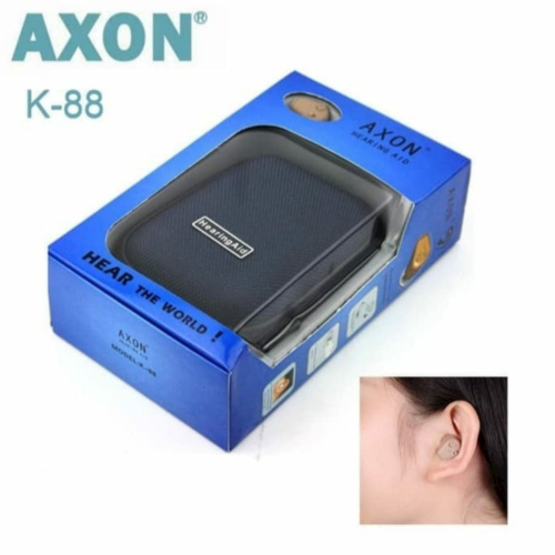 Hearing Aid Mini Clear Sound Axon K88 Original Recharge Rechargeable Advanced Hearing Aid