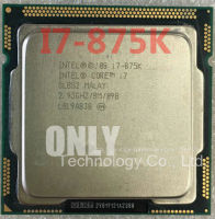 I7 Gratis Ongkir 875K 2.93GHz 8M SLBS2 Quad Core แปดเส้นคอมพิวเตอร์ตั้งโต๊ะคอมพิวเตอร์ I7 875K CPU เต้ารับแอลจีเอ1156 Pin Gubeng