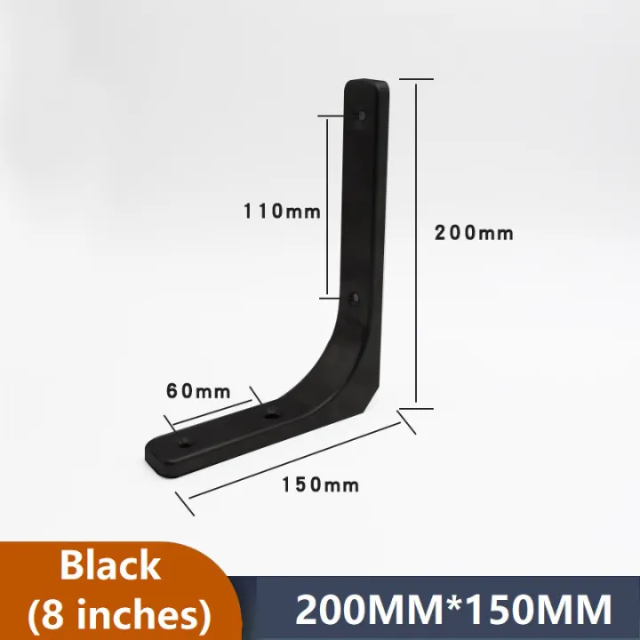 Curved 90degree triangular bracket shelf bracket wall shelf 7