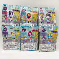 Hasbro My little Equestria Girls Rarity Twilight Sparkle Sunset Shimmer, muñeca linda, modelo de juguete, figuras de Anime, adorno coleccionable