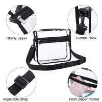 Clear Crossbody Purse Bag Stadium Approved Gym Clear Shoulder Tote Bag for Women Hot