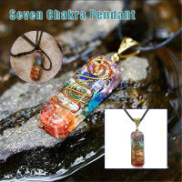 Orgone Chakra จี้อัญมณีสร้อยคอ7 Chakra Stones สร้อยคอสมาธิและ Spiritual Energy