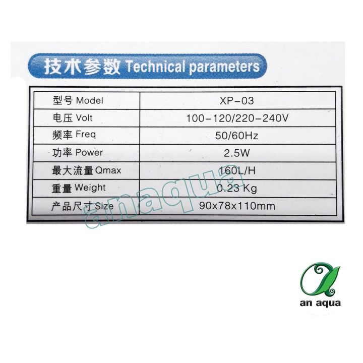 janecra-กรองแขวน-xp-03-มีกรองฝ้า-160l-h-2-5w