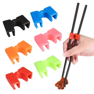Adult Chopstick Helpers, Training Chopsticks For Beginner Or Learner - Left  Handed - Reusable And