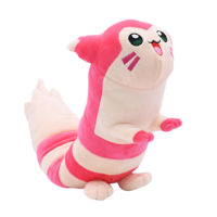 1Pcs 50*12ซม. TAKARA TOMY Pokemon Furret Plush ของเล่น Fouinar Plush Soft ตุ๊กตาสัตว์ของเล่นตุ๊กตาของขวัญเด็ก