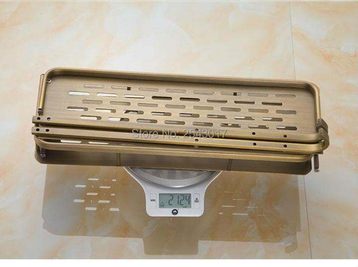 copper-brass-high-quality-european-classic-basket-shelf-with-towel-rack-double-layer-multifunctional-bathroom-accessories-zr2518