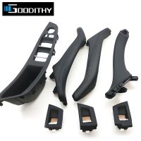 Left Hand Drive LHD Leather Interior Door Pull Handle Assembly Set For BMW 5 Series F10 F11 F18 520 523 525 528 530 535