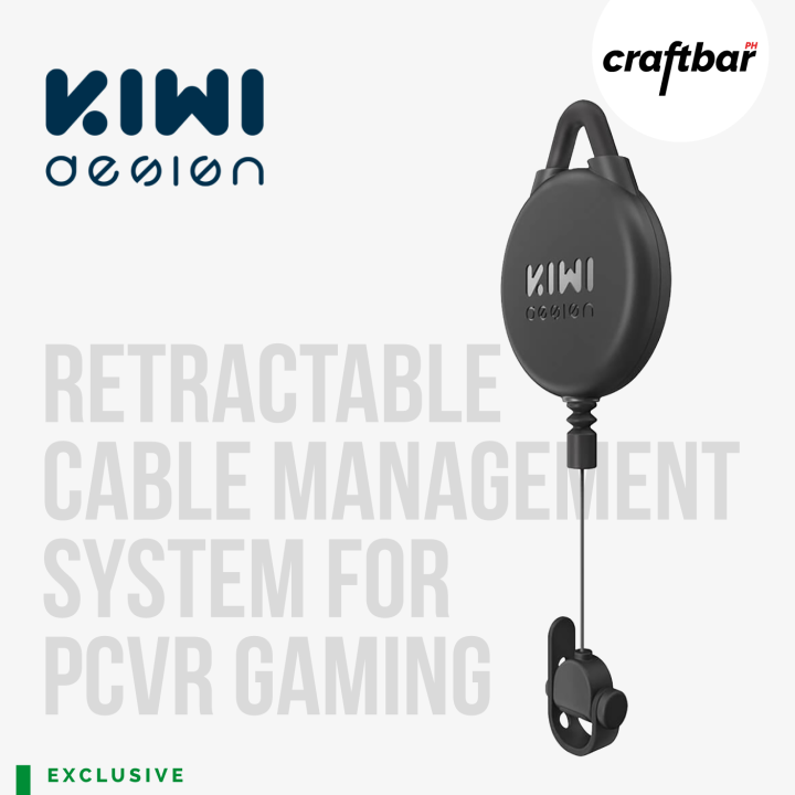 VR Cable Management Pulley System by KIWI Design with any