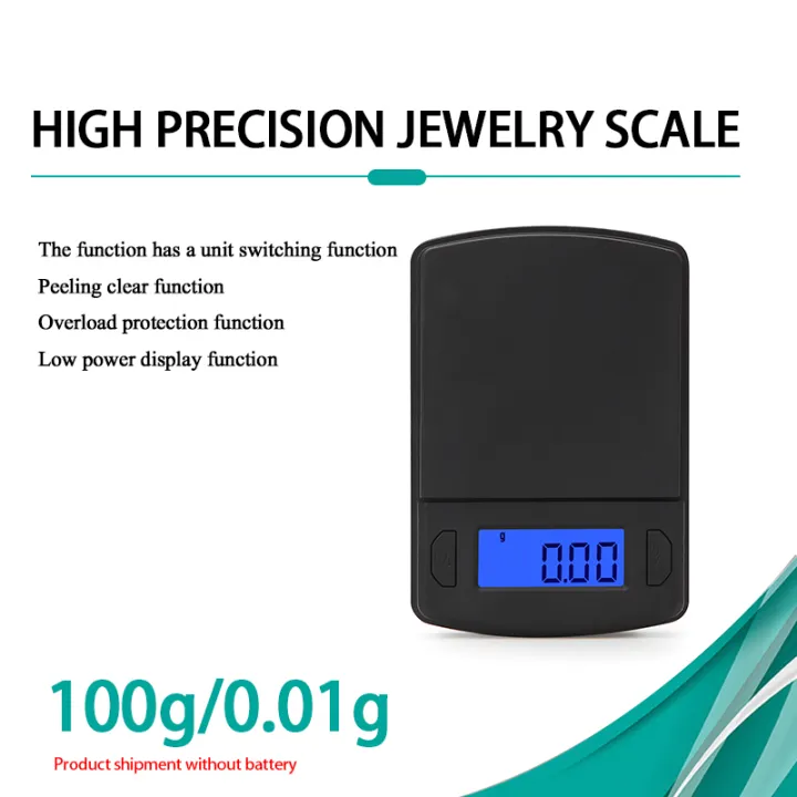 High Precision Scale Mini Plastic Pocket Scale For Weigh Jewelry