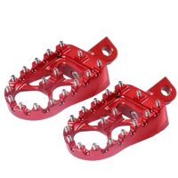 Durable Motorcycle Accessories Aluminum Alloy Footrests Footpegs Universal Parts