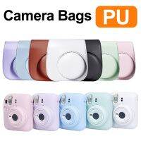 Camera Shoulder Bag PU Leather Camera Case Storage Bag Scratchproof Lightweight Accessories for Fujifilm Instax Mini 12/11/9/8 Camera Cases Covers and