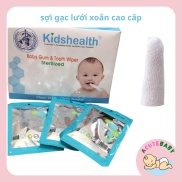 Rơ lưỡi cho bé Bộ 10 Gạc Rơ Lưỡi Tiệt Trùng Kidshealth Cho Bé - ACuteBaby