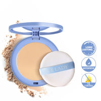 SACE LADY แป้งเคลือบด้านการแต่งหน้านู้ดธรรมชาติที่ละเอียดอ่อนและเนียน Pressed Powder SL240*