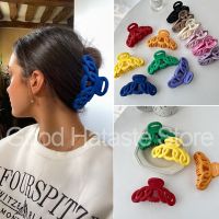 【jw】ﺴ❅  Korean Plastic Hair Claws Hollow Out Headwear  Clip Crab Barrette Fashion Ornament Accessories