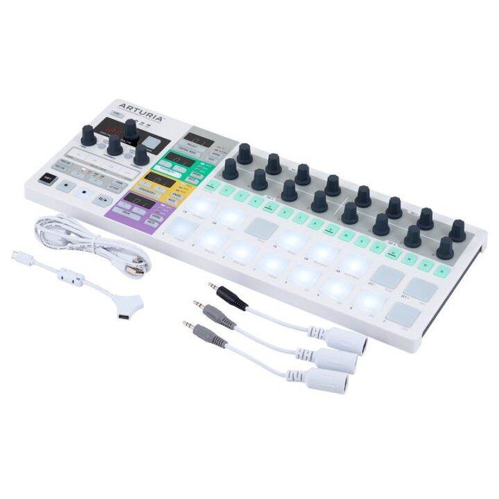 สินค้าขายดี-arturia-beatstep-pro-คีย์บอร์ดประเภท-sequencer-amp-controller-โดยจะสามารถ-sequence-เสียงกลองได้-16-แทร็ค-ประกันศูนย์-1-ปี-ที่ชาร์จ-แท็บเล็ต-ไร้สาย-เสียง-หูฟัง-เคส-ลำโพง-wireless-bluetooth-