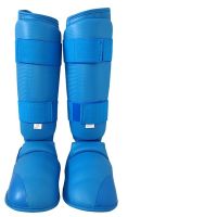 Karate Leg Guard Shin Protection Foot Guards and Instep WKF Protector