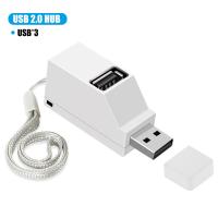 【Factory-direct】 3พอร์ต USB 3.0ฮับมินิ2.0ฮับต่อพ่วงกล่องแยกขยายสำหรับพีซีความเร็วสูงตัวอ่าน U-Disk อุปกรณ์คอมพิวเตอร์แบบพกพา