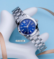 นาฬิกา Casio รุ่น LTP-1215A-2A2 นาฬิกาผู้หญิงสายแสตนเลส หน้าปัดสีน้ำเงิน - มั่นใจ ของแท้ 100% รับประกันสินค้า 1 ปีเต็ม (ส่งฟรี เก็บเงินปลายทางได้)