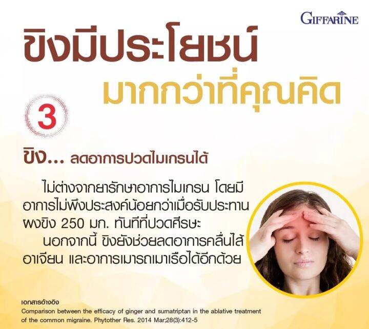 ส่งฟรี-ขิงผง-แคปซูล-กิฟฟารีน-จินเจอร์-ซี-giffarine-ginger-c-60-capsule-สารสกัดขิง-ผสมผงขิง-และวิตามินซี-กิฟฟารีน-ของแท้-พร้อมส่ง