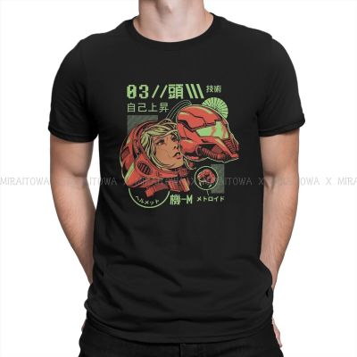 Super Newest Tshirts Metroid Pfs Game Male Graphic Fabric Streetwear T Shirt O Neck