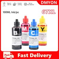 Dmyon 67xl สำหรับ Deskjet Plus 4120 4125 4135 4136 4140 4152 4155 4158 4168 4175เครื่องพิมพ์อะไหล่สำหรับ Hp 67 Hp67ตลับหมึก