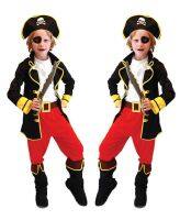 Kids Boys Pirate Costume Set Children