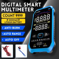 【YD】 FNIRSI Digital Multimeter 9999counts Voltage Resistance Capacitance Diode NCV Hz Wire Color Display Tester