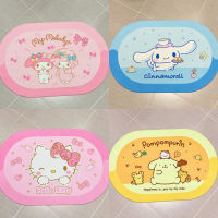 พร้อมส่ง? พรมห้องน้ำ ลายการ์ตูน พรมเช็ดเท้า ซานริโอ้ Sanrio ดูดซับน้ำได้ดี กันลื่น แห้งเร็ว | Bluerubystore