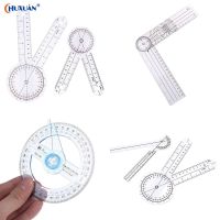 【cw】 6/8Inch 0 360° Goniometer Medical Joint Ruler Calibrated Orthopedics Angle Rule Spinal Finger Protractor Measuring Tool 1