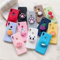 ▥♛∋ 3D Cute Cartoon Stand Soft Case For Huawei Honor 10 Lite 10i 20i View 10 20 8A 8S X8 9X 9A X9 Protective Phone Shell Cover Skin