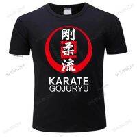 เย็นเสื้อยืด Karate Gojuryu ต่อสู้กีฬาส่วนลดแฟชั่นฤดูร้อนใหม่ผู้ชายแขนสั้นเสื้อยืดรหัสยูโร