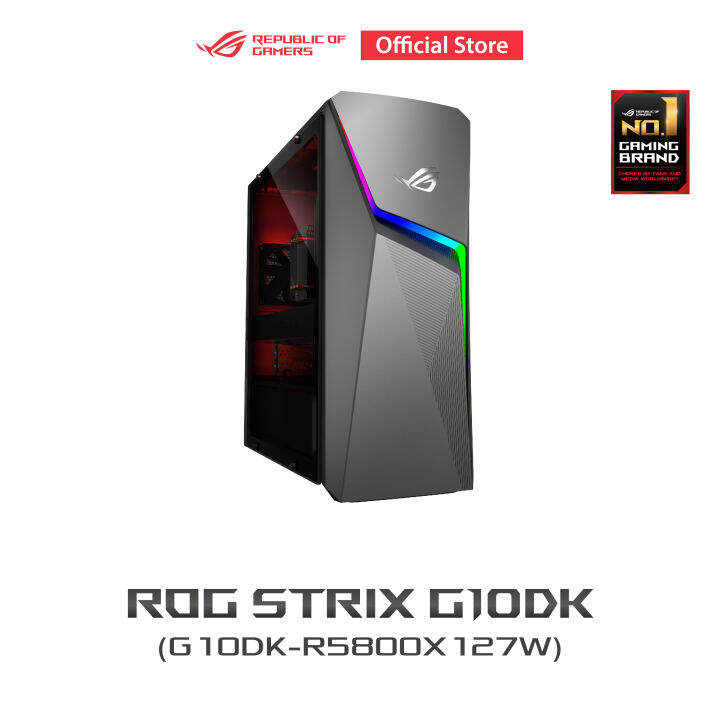 Asus Rog Strix G10dk R5800x127w Desktop Amd Ryzen 7 5800x 16gb Ddr4