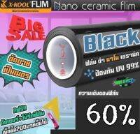 สินค้าขายดีที่ไม่ควรพลาด พร้อมจัดส่งทันที ...ฟิล์มAlpha Nano Ceramic ดำ 60% นาโนเซรามิค X-KOOL ฟิล์มกรองแสง ติดอาคาร บ้าน ประตู กระจกกันแสงกันความ