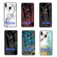 OPPO Realme 9i 9 8 GT2 GT Neo 2 3 Pro Pro+ C21Y รุ่ น Casing Marbled Glass Back Phone Case กรณี