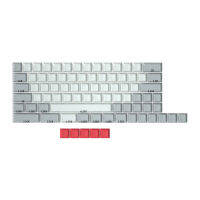 IDOBAO Blank 61 64 68 ANSI DSA keycaps Profile Thick PBT Keycap For Cherry MX Mechanical Keyboard GH60 XD64 GK64 Tada68