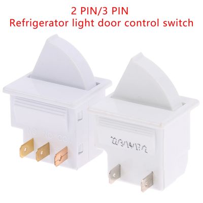 ▬ 3Pin Refrigerator Door Lamp Light Switch For Panasonic Haier Freezer Parts AC 5A 250V Universal Fridge Household Accessories