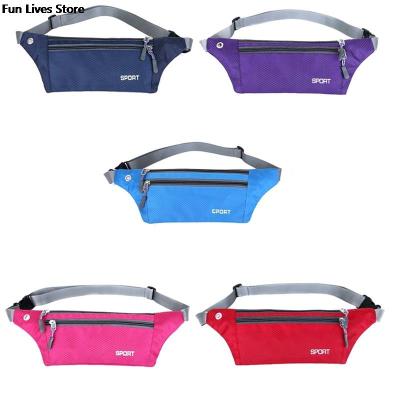 New Cycling Sports Fashion Waist Bag Fitness Running Shoulder Purse Waterproof Gym Fanny Pack Money Pouch Bicycle Belly Pocket Running Belt