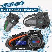 【LZ】✗❃  K20 Motocicleta Capacete Headset Stereo Bluetooth Mãos Livres Chamada IPX7 Impermeável Bluetooth FM Wifi Capacete Tri-Color Substituir