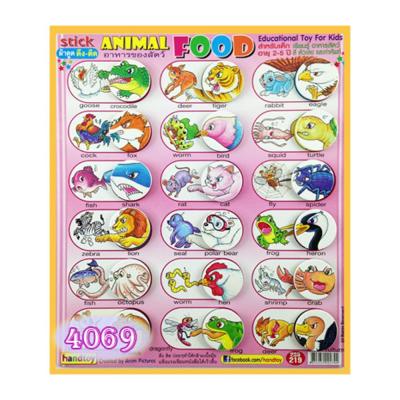 Monkey Toys เกมส์การศึกษาสำหรับเด็ก  ANIMAL FOOD 4069