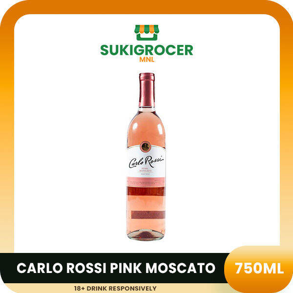 Carlo Rossi Pink Moscato 750ml | Lazada PH