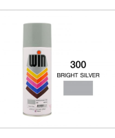 WIN 300 สเปรย์อเนกประสงค์  Bright Silver 400cc